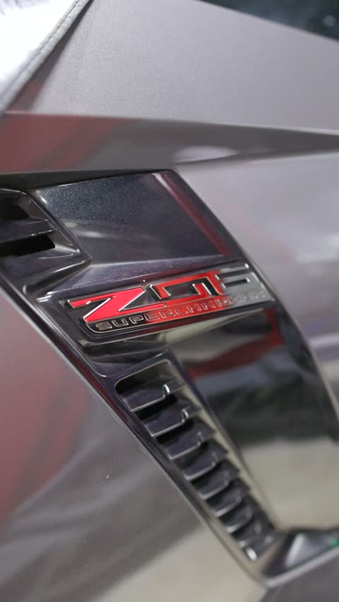 Supercharged V8 engine bay